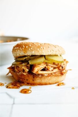 Instant Pot Hot Honey Chicken Sandwich