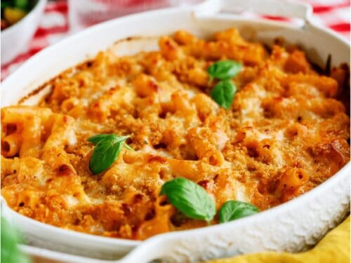 Five Cheese Ziti Al Forno (Olive Garden Copycat)- Six Sisters' Stuff