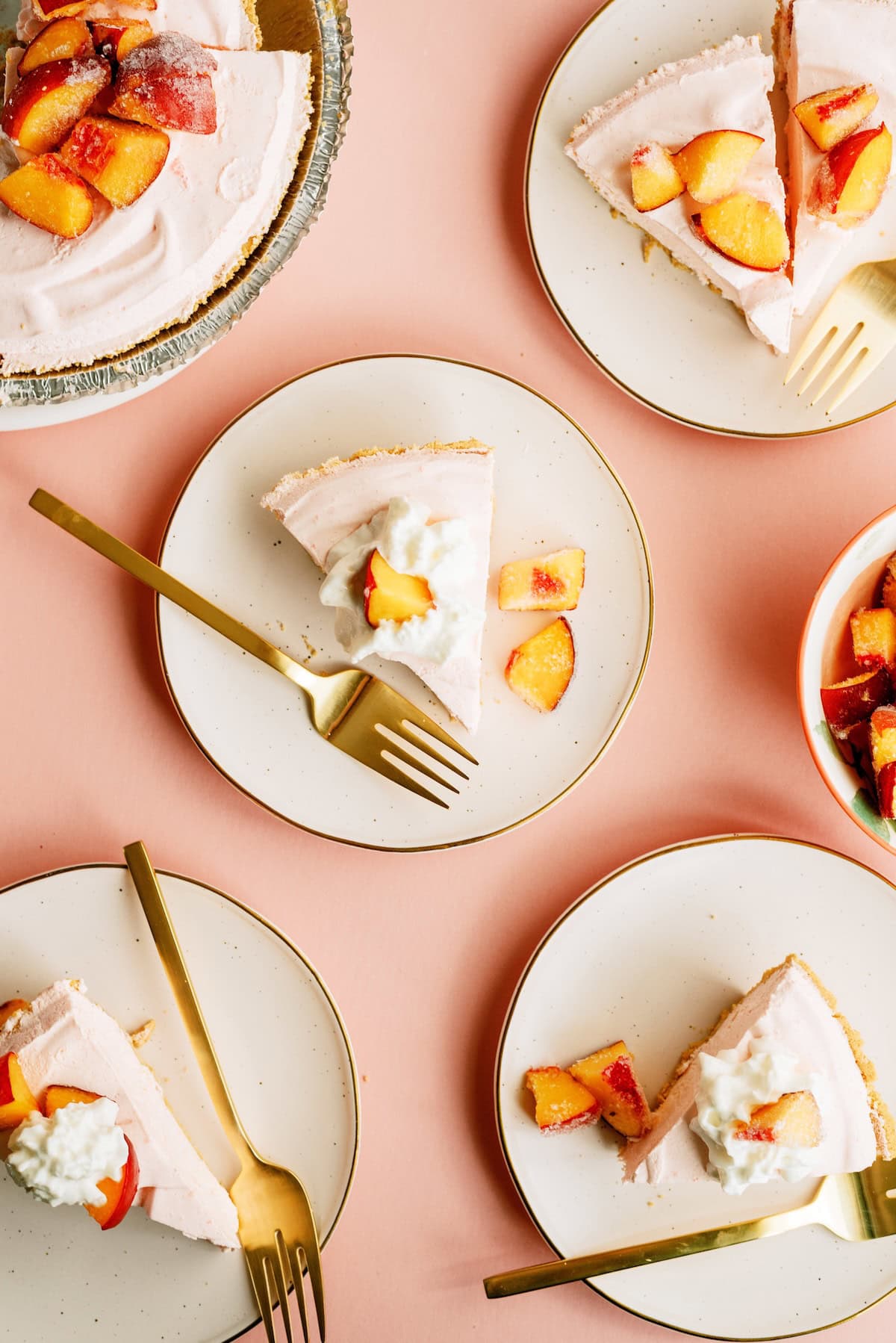 Creamy Peach Pie