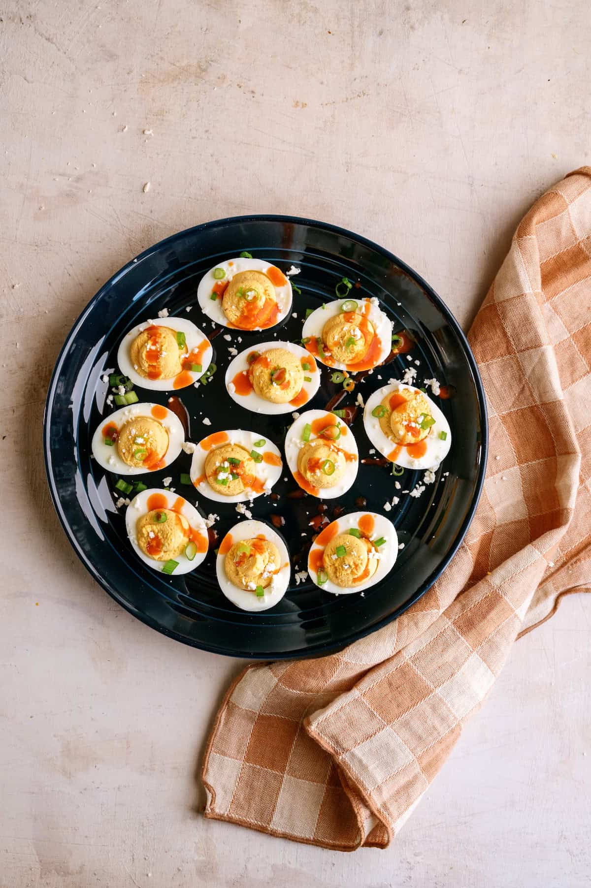 Buffalo Ranch Deviled Eggs Recipe