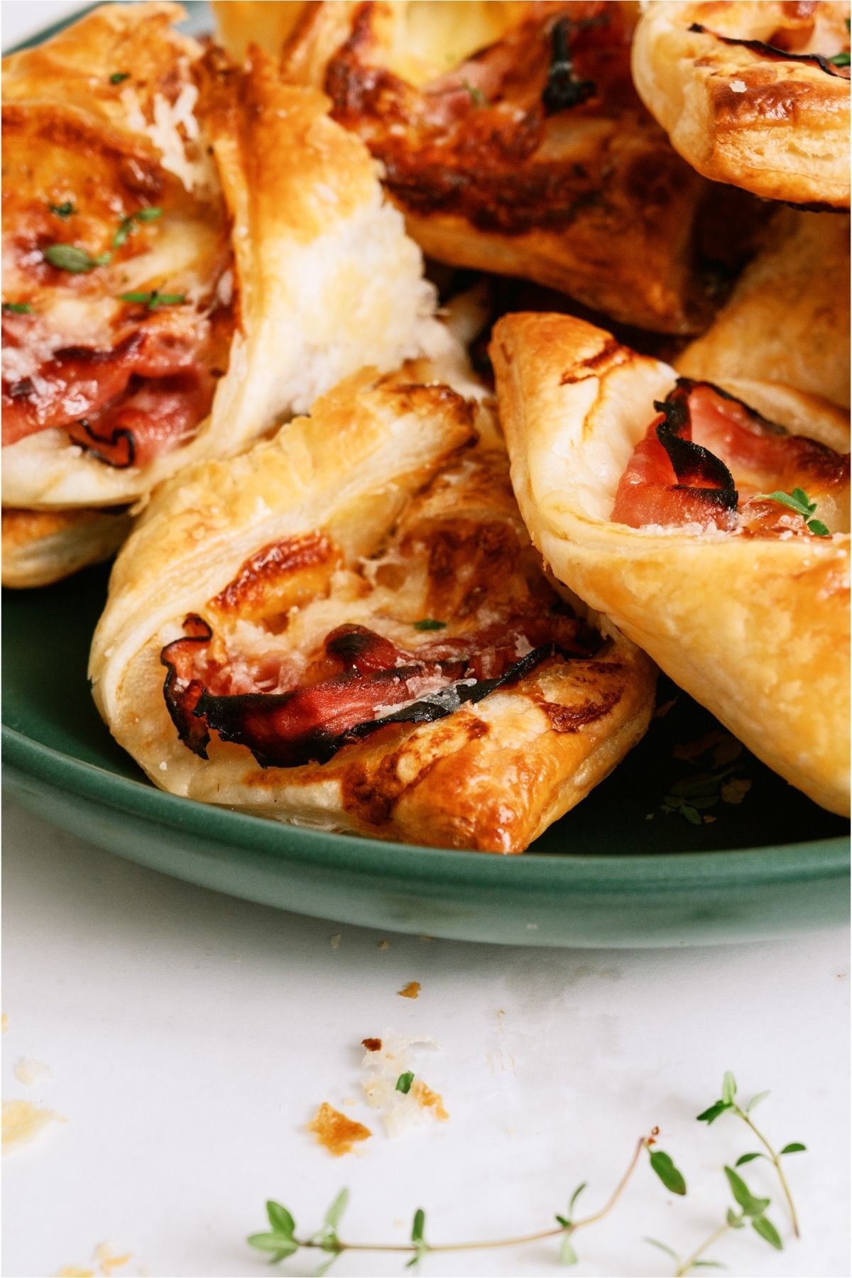 Ham and Swiss Puff Pastries Recipe - Six Sisters' Stuff